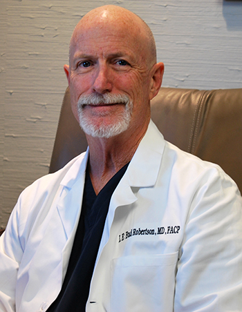 Dr. L.E. Bud Robertson, medical oncologist and president of Summit Cancer Care.