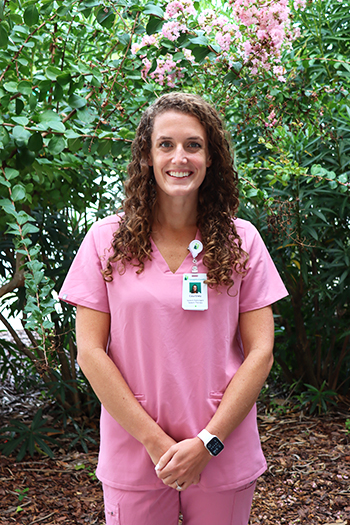 Courtney Horne, Candler Hospital speech therapist