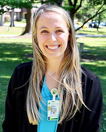 Mari Fall, St. Joseph's Hospital dietitian