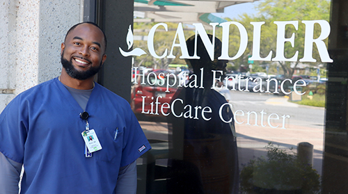 Brian Hall, Candler Hospital operating room nurse