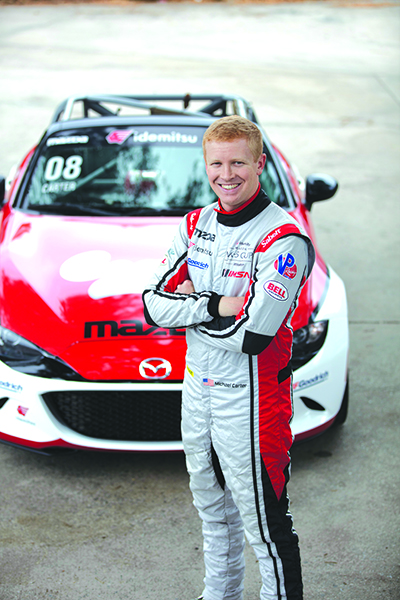 Michael Carter, Savannah race car driver